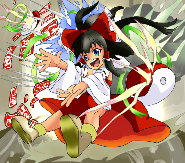 モンスト 東方コラボガチャ 何処園 オージ さんのイラスト ニコニコ静画 イラスト