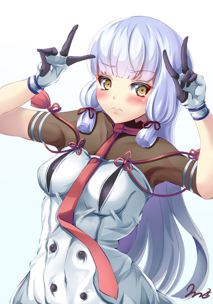 照れ顔ダブルピース 三丁目のわんこ さんのイラスト ニコニコ静画 イラスト