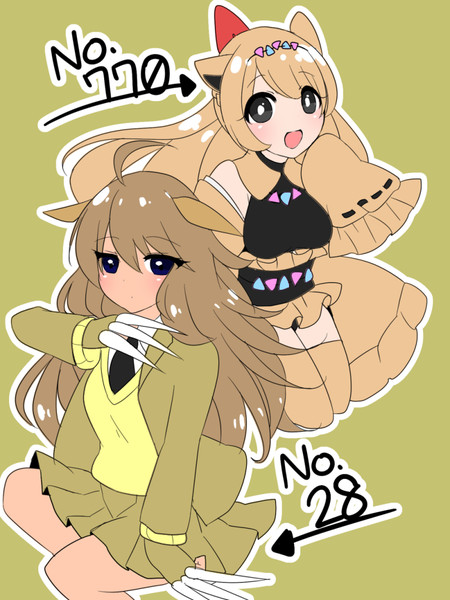サンドパン シロデスナ擬人化 扇城ひな さんのイラスト ニコニコ静画 イラスト
