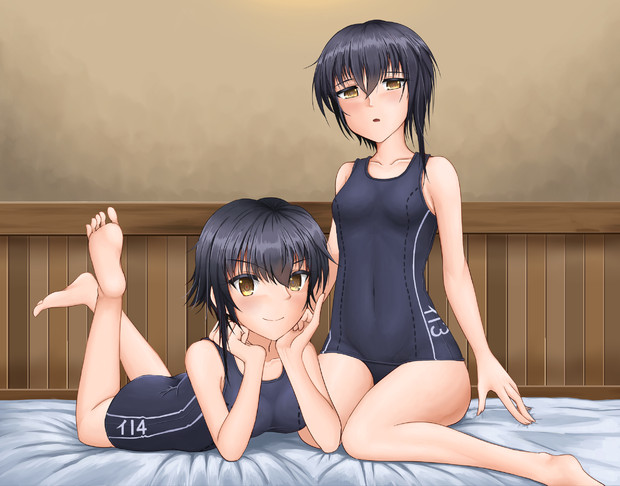 伊13 伊14 黒夢スナ さんのイラスト ニコニコ静画 イラスト