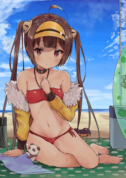水着平海ちゃん らっち さんのイラスト ニコニコ静画 イラスト