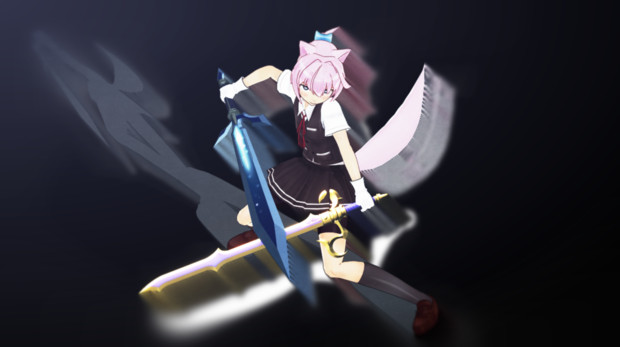 二刀流で特攻しそうな不知火 朱戯 さんのイラスト ニコニコ静画 イラスト