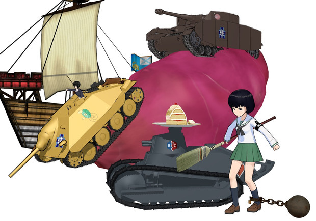 注 ネタバレ これがガルパン最終章 第１話や Judd さんのイラスト ニコニコ静画 イラスト