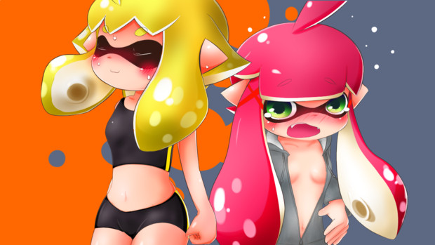 Splatoon2 フェス絵 ニコニコ静画 イラスト