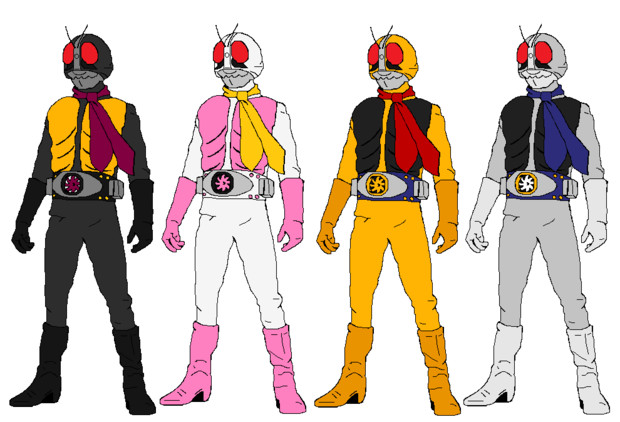 仮面戦隊ゴライダー 追加戦士 コノザワ さんのイラスト ニコニコ静画 イラスト