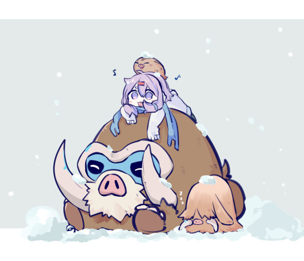 さむいのがいいのさ とわ さんのイラスト ニコニコ静画 イラスト
