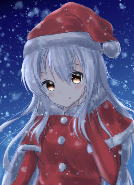 サンタ翔鶴さん 雪白つくよ さんのイラスト ニコニコ静画 イラスト
