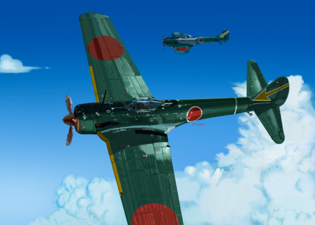陸軍 中島 一式戦闘機 隼ii型 ニコニコ静画 イラスト