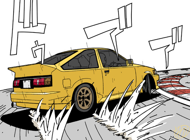 Ae86 Corolla Levin ナカの さんのイラスト ニコニコ静画 イラスト