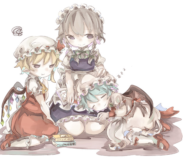 膝枕 ちぐ さんのイラスト ニコニコ静画 イラスト