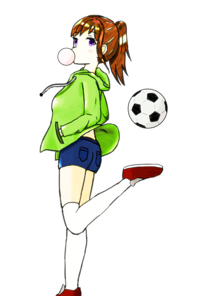 サッカー女の子 Pastel さんのイラスト ニコニコ静画 イラスト