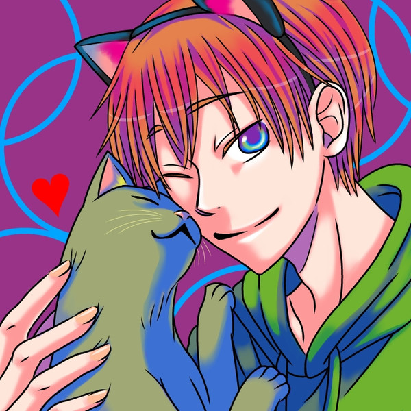 猫耳男子 古蛙目 コアメ さんのイラスト ニコニコ静画 イラスト