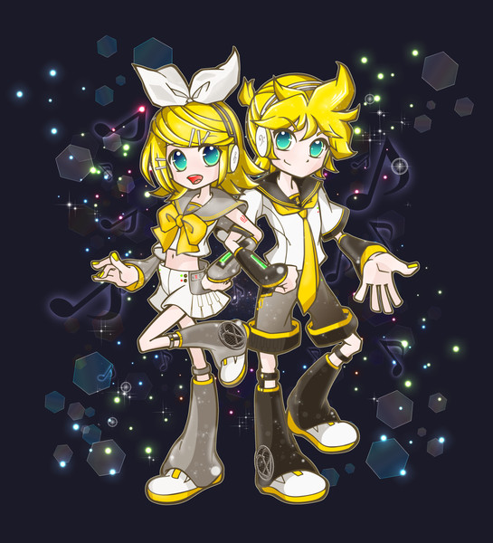 リンレン10周年！ / lenna さんのイラスト ニコニコ静画 (イラスト)