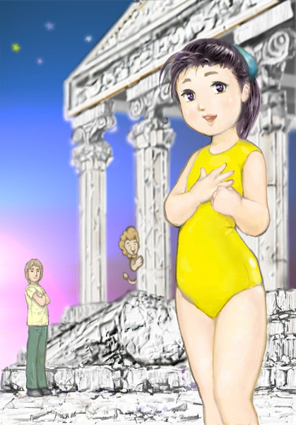 レオタード れお子 表紙 題名無し Hikonoir さんのイラスト ニコニコ静画 イラスト