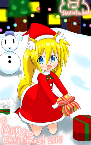 うちの娘からメリークリスマス 鈴鷹美樹 さんのイラスト ニコニコ静画 イラスト