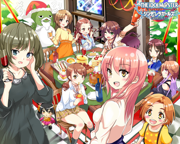 みんなと一緒にクリスマスパーティー もりちー さんのイラスト ニコニコ静画 イラスト