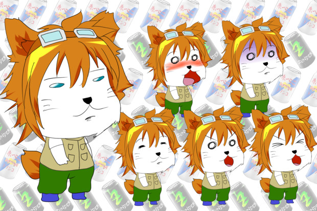 水奈瀬コウ 秋田犬 立ち絵素材 サンペイ さんのイラスト ニコニコ静画 イラスト