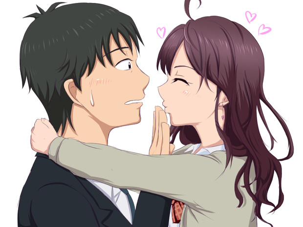 キスするために Aregro さんのイラスト ニコニコ静画 イラスト