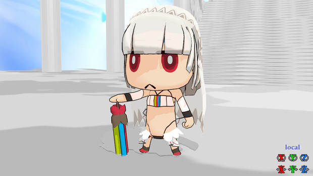 リヨテラさんはいい文明 Mmd サツバシ幻葉 さんのイラスト ニコニコ静画 イラスト