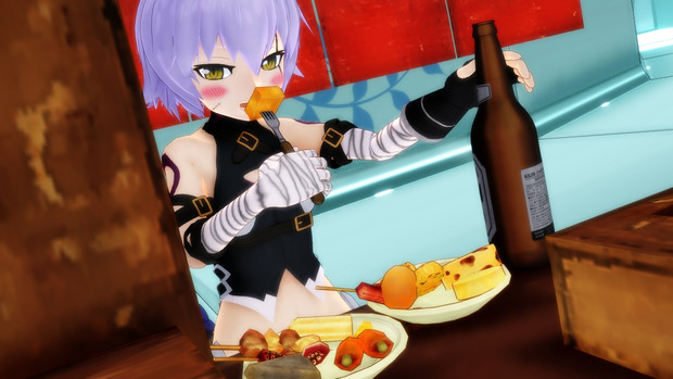 Fate Mmd 良妻賢部のおでん屋台にて ジャック ザ リッパーの呻き カトラス リトルジャックp さんのイラスト ニコニコ静画 イラスト
