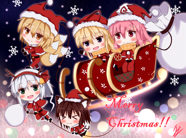 妖々夢クリスマス イブ さんのイラスト ニコニコ静画 イラスト