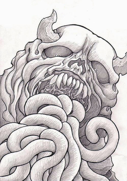 何かグロいの Mr Bones さんのイラスト ニコニコ静画 イラスト