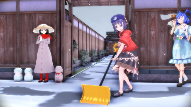 初めてのアルバイト 芳香の雪かき ｔｓｍ さんのイラスト ニコニコ静画 イラスト