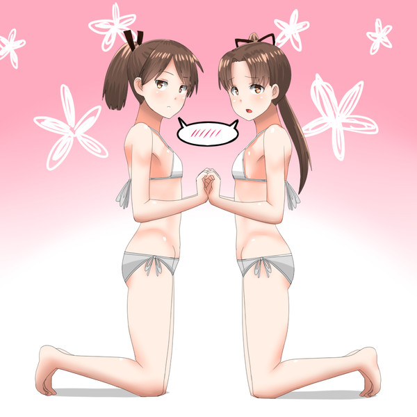 綾波と敷波 変ポ丸 さんのイラスト ニコニコ静画 イラスト
