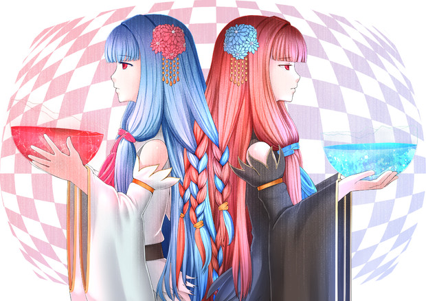 二人で一つ きまぐれきつね さんのイラスト ニコニコ静画 イラスト