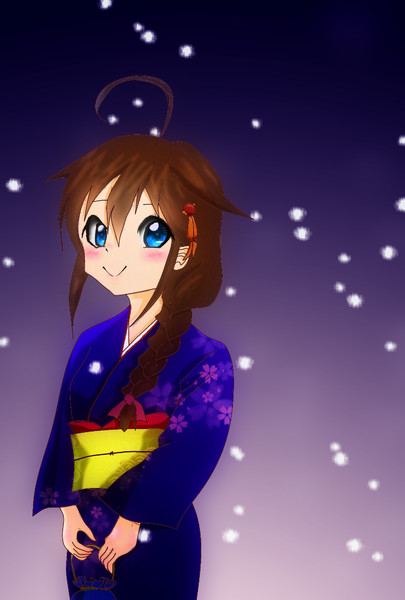 正月時雨着物 Shisheng さんのイラスト ニコニコ静画 イラスト