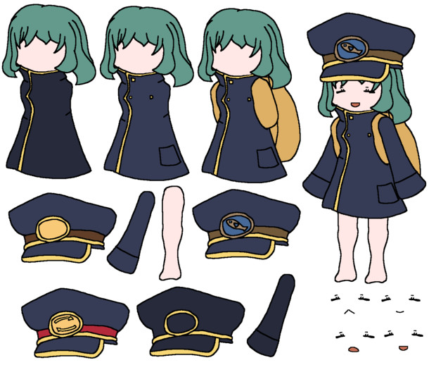 千賀風駅長さん 竜胆 さんのイラスト ニコニコ静画 イラスト