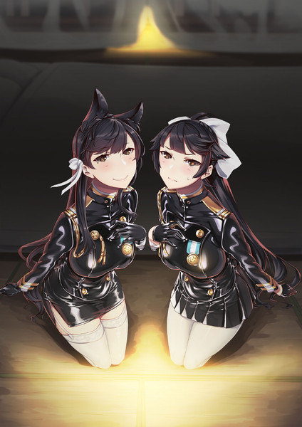 慰安艦 高雄と愛宕 Hiehimiko さんのイラスト ニコニコ静画 イラスト
