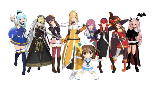 Mmd 下半期モデルセット配布 コミュ限 まめる さんのイラスト ニコニコ静画 イラスト