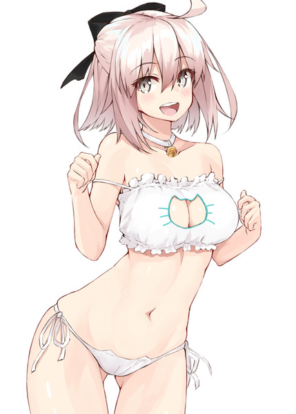 猫ランジェリー沖田さん しゅにち さんのイラスト ニコニコ静画 イラスト