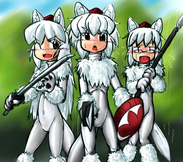 狼スウツ白狼ズ こんぶだし さんのイラスト ニコニコ静画 イラスト