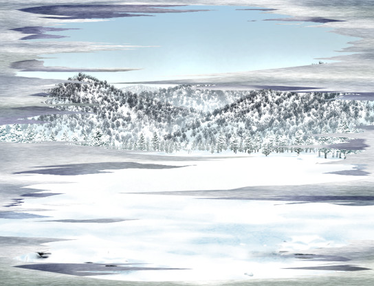 Rpgvxace改変素材 雪原2 遠景 ニコニコ静画 イラスト