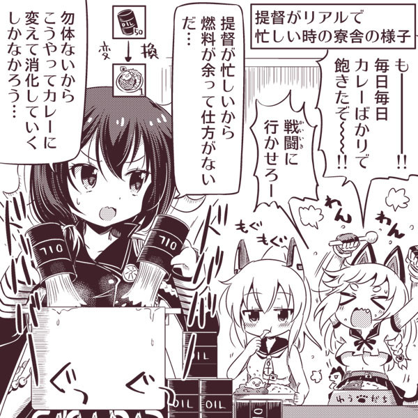 夕立 アズールレーン Nicosub静画