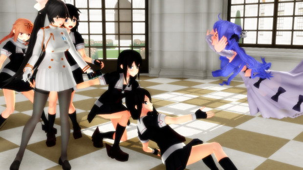 Mmdアズレン スライディング Mmd艦これ Nursery Rhymes さんのイラスト ニコニコ静画 イラスト