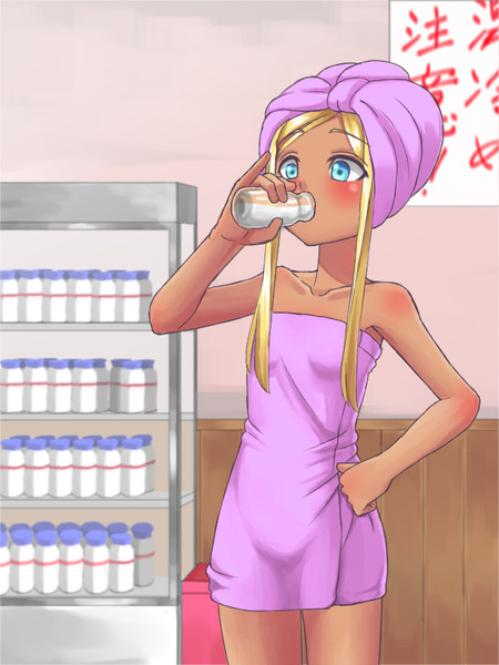 風呂上がりのライラさん 君行 さんのイラスト ニコニコ静画 イラスト
