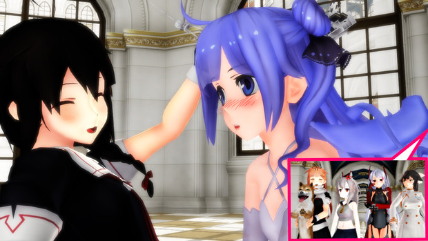 Mmdアズレン ユニコーンと時雨 Mmd艦これ Nursery Rhymes さんのイラスト ニコニコ静画 イラスト