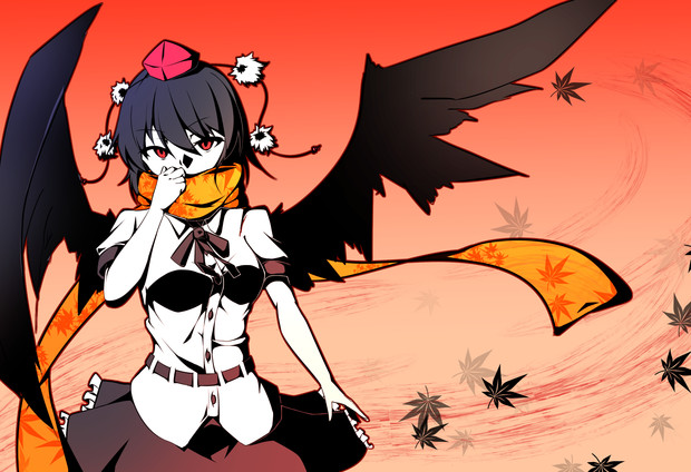 イケメン烏天狗射命丸文さん 仁徳 さんのイラスト ニコニコ静画 イラスト