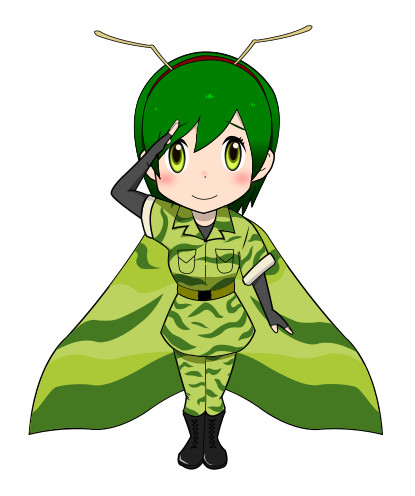 むしのフレンズ ニコニコ静画 イラスト