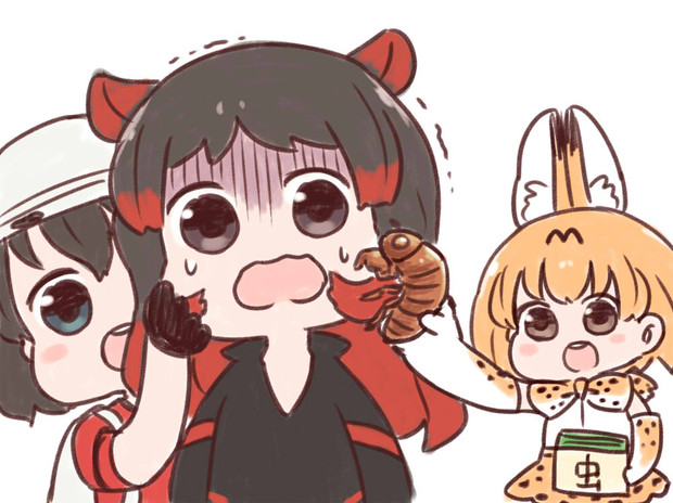 みんなのカバャピョ バッタ さんのイラスト ニコニコ静画 イラスト