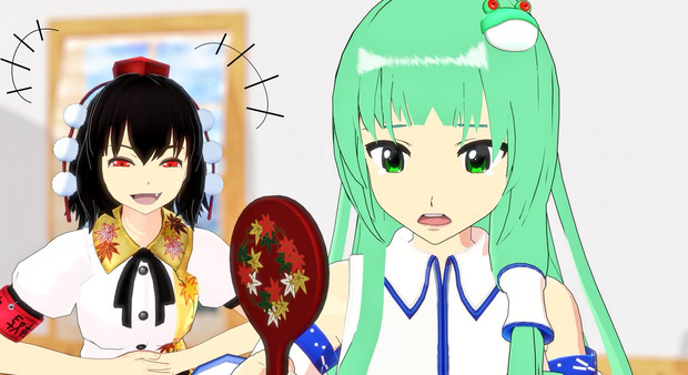 早苗 散髪失敗 ハロワールド さんのイラスト ニコニコ静画 イラスト
