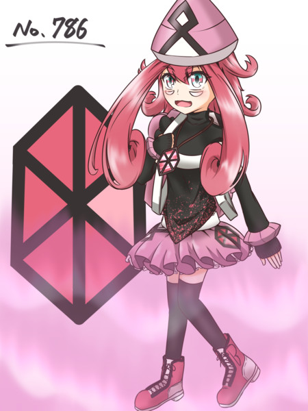 カプ テテフ ニコニコ静画 イラスト