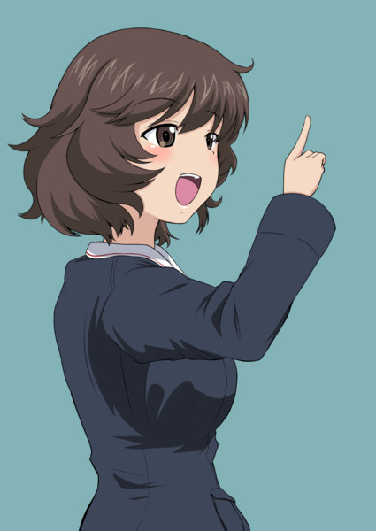 ガルパン 秋山優花里ymm立ち絵素材 ハヤサカ提督 さんのイラスト ニコニコ静画 イラスト