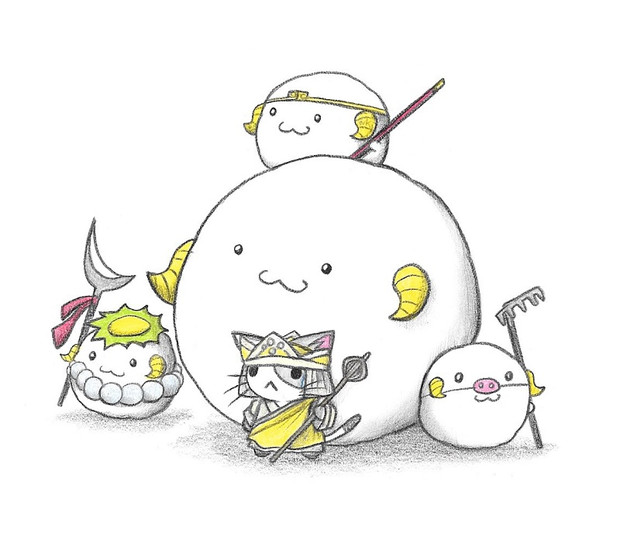 西遊記 ニコニコ静画 イラスト