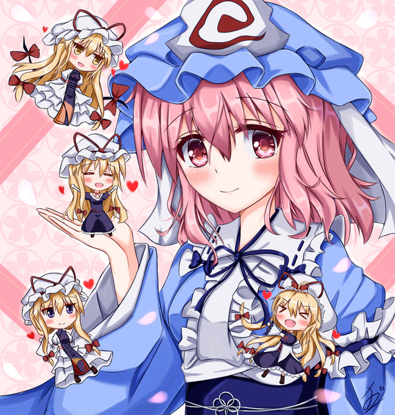 幽々子様 紫様支援 第14回東方人気投票 イブ さんのイラスト ニコニコ静画 イラスト