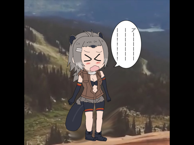 絶叫するビーバーさん でびるてき さんのイラスト ニコニコ静画 イラスト