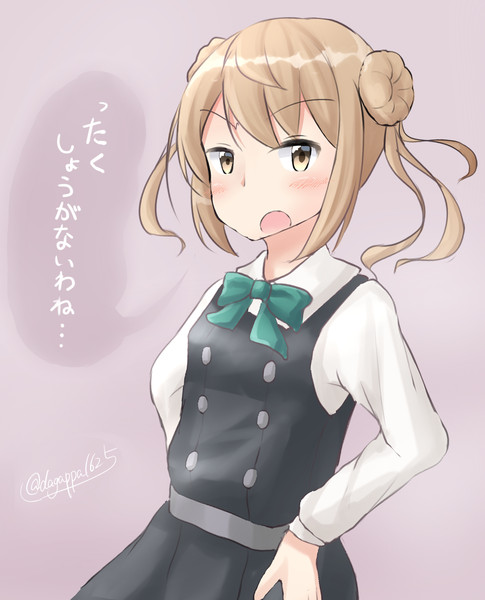 呆れてるけど結局手伝ってくれる満潮ちゃんマジ天使 駄カッパ さんのイラスト ニコニコ静画 イラスト